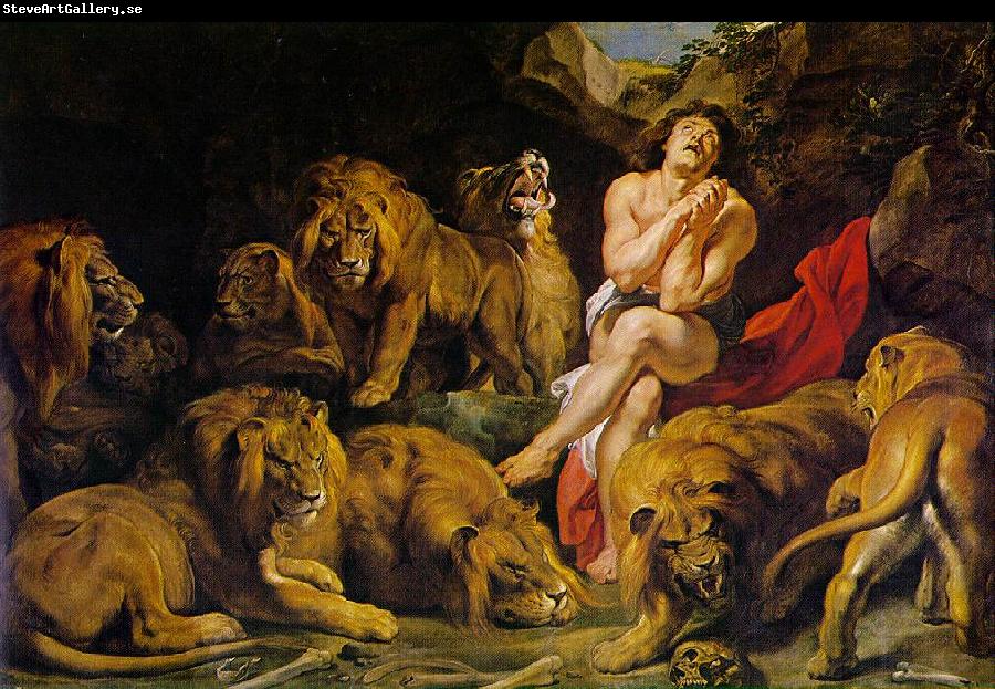 RUBENS, Pieter Pauwel Daniel in the Lion's Den af